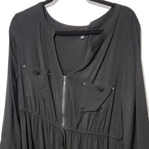 Elegant Black Women's Dress